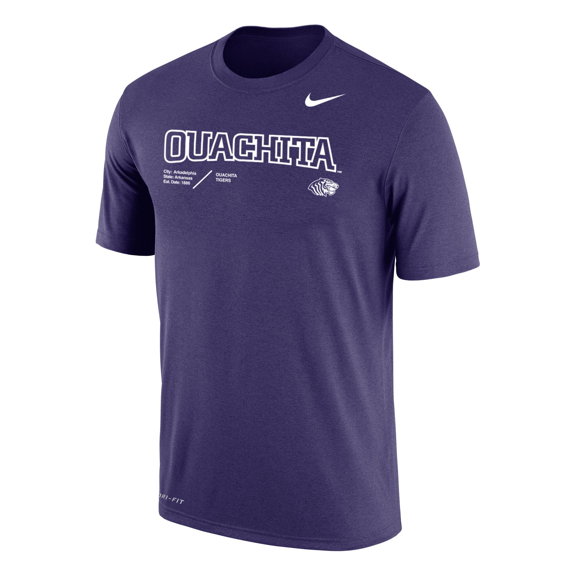 image of: Ouachita Dri-Fit Cotton Short Sleeve Tee