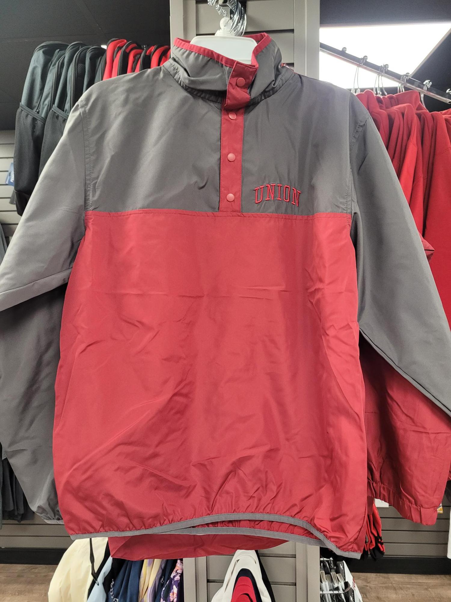 image of: Union 1/4 Snap Color Block Windbreaker Jacket