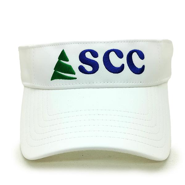 SCC VISOR TREE LETTERS WHT; $29.99