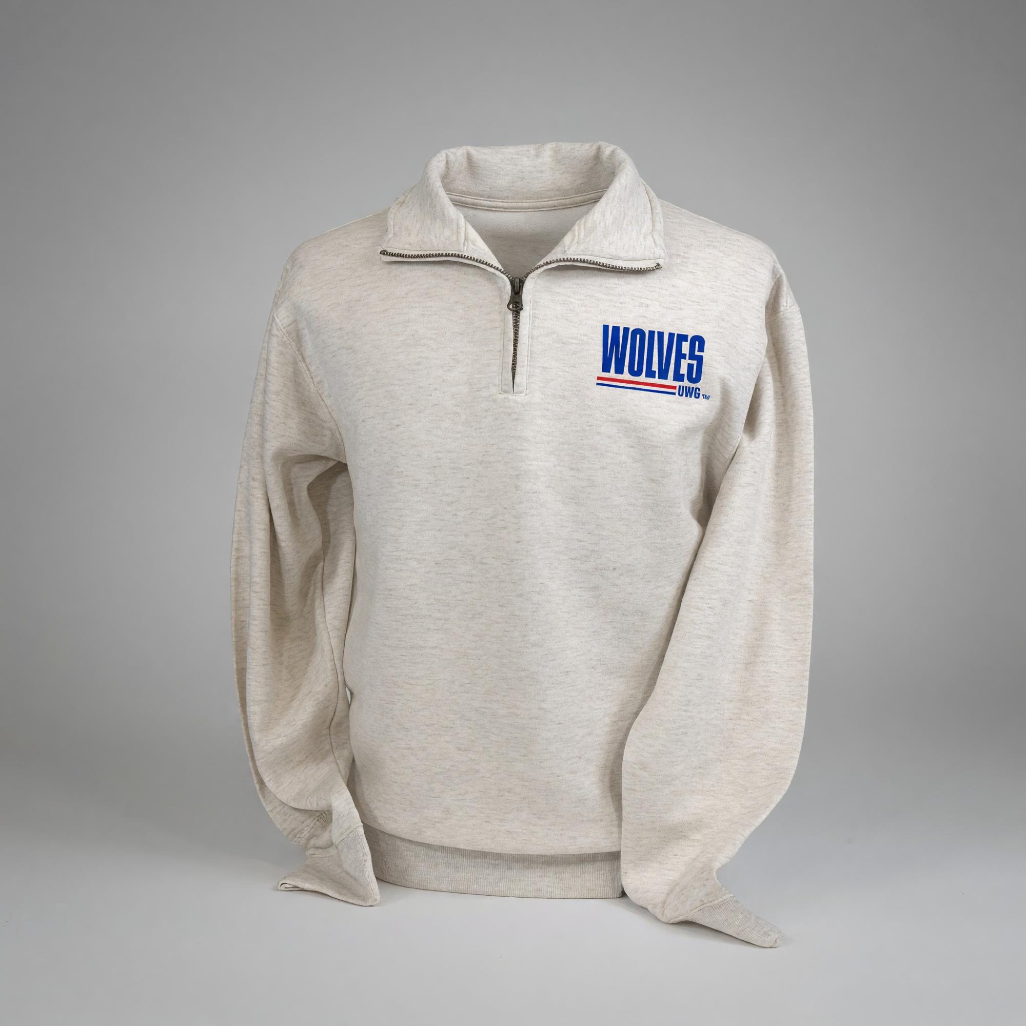 Variant 6 of 6 for BOLD WOLVES DAZZEL QUARTER ZIP SWEATSHIRT