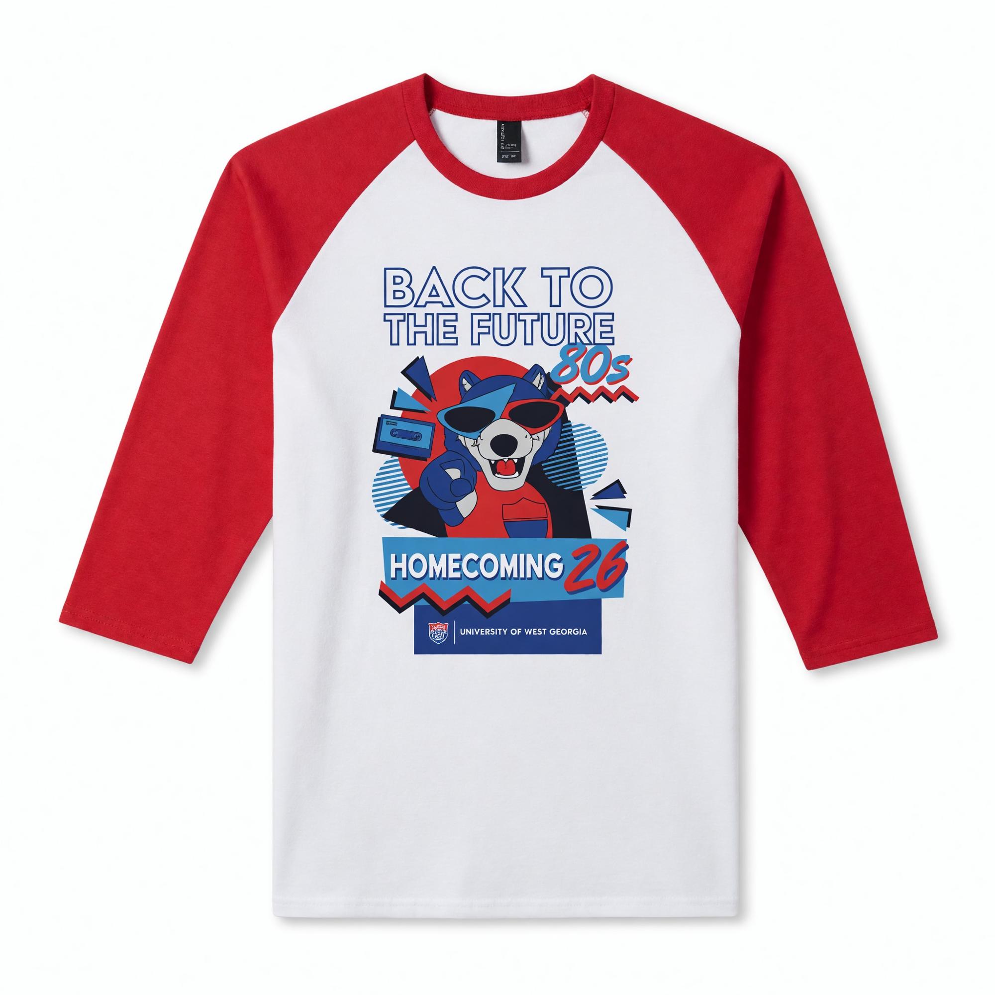 Product image 1 of 1 for HOMECOMING 2026 RAGLAN TEE