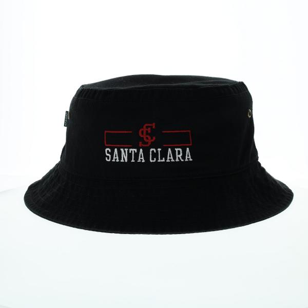 Santa Clara Broncos Relaxed Twill Bucket Hat, Black; $34.98