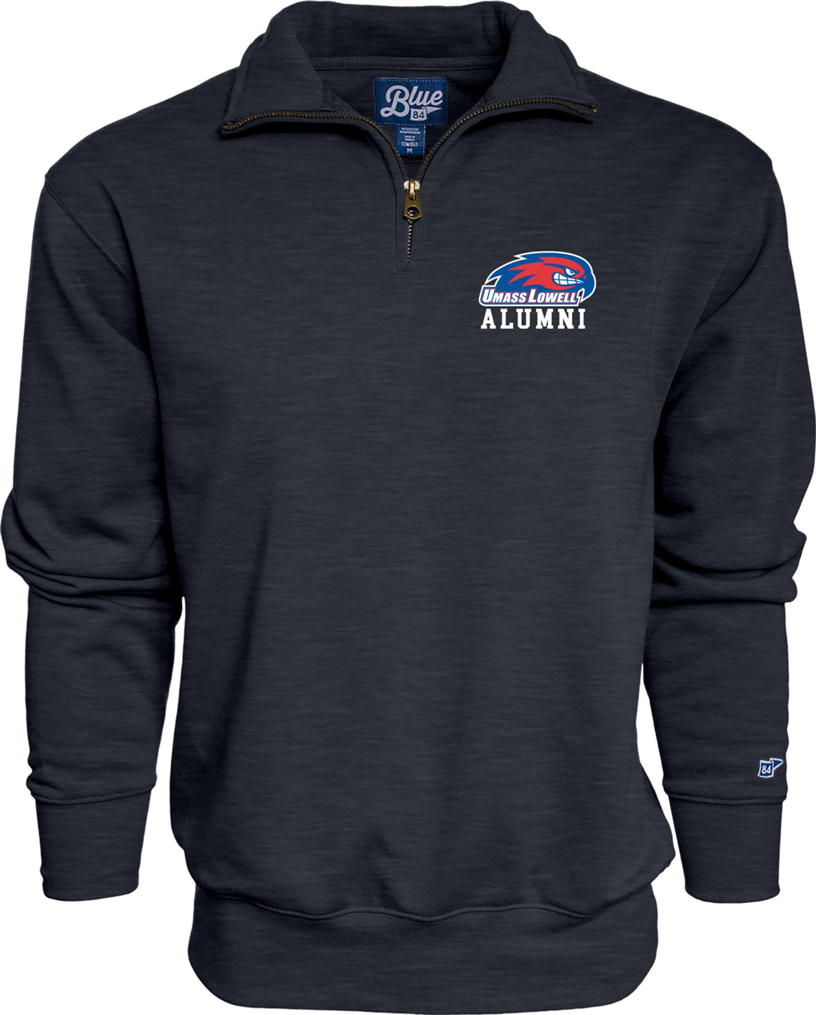 image of: Big Detroit 1/4 Zip - Navy - Alumni