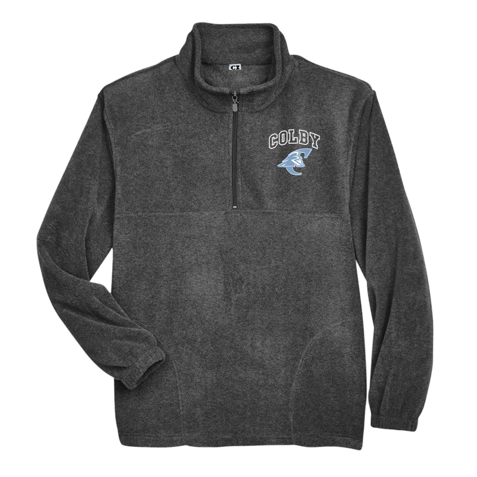 Product image 1 of 3 for Trojans fleece quarter zip crew
