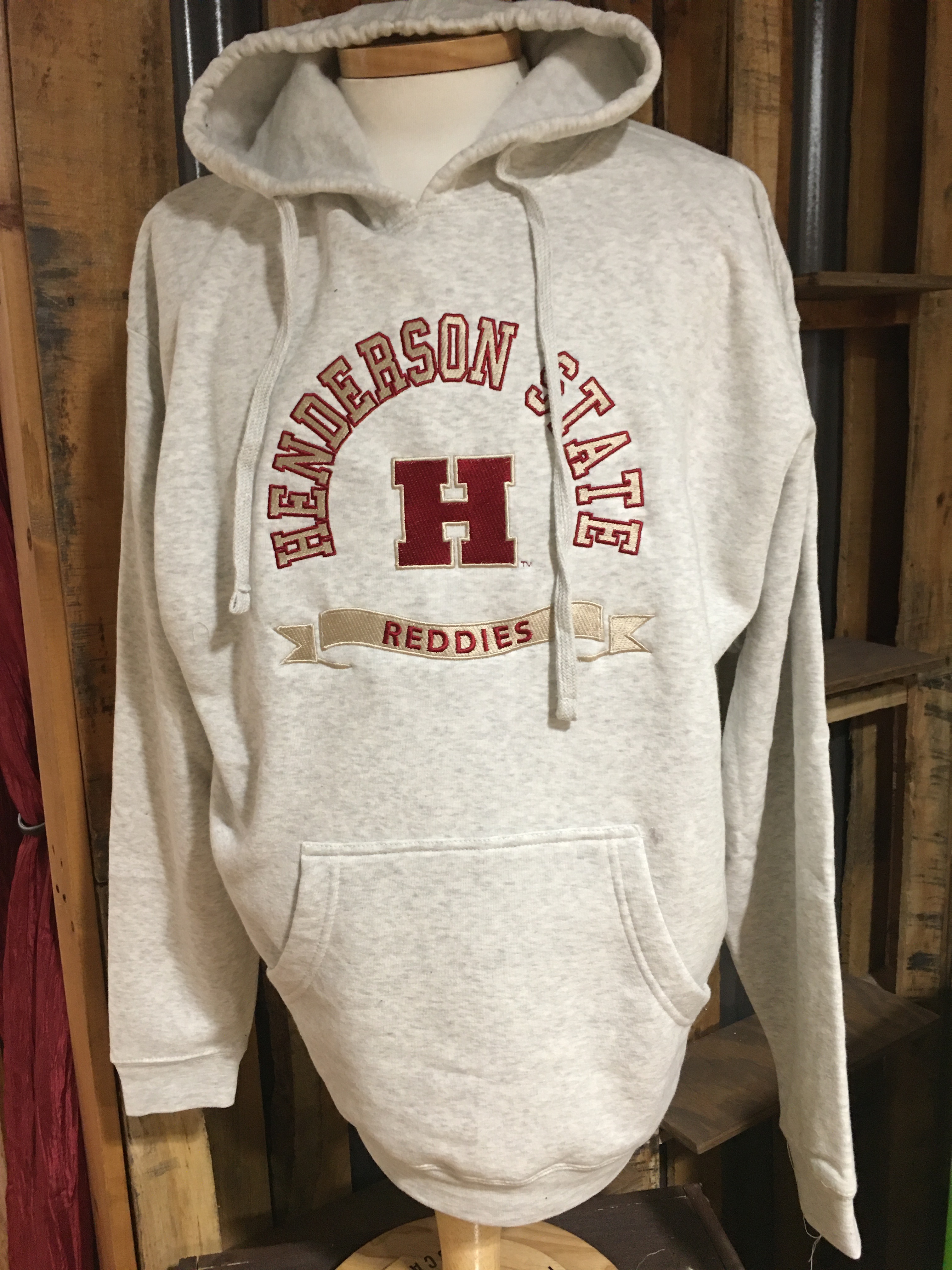 image of: Henderson State Reddies Embroidered Fleece Hoodie