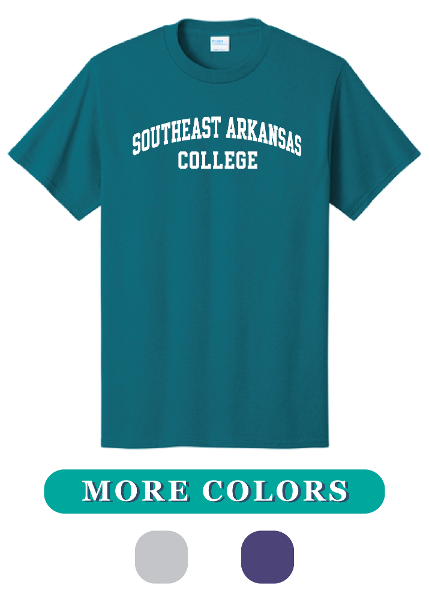 Southeast Arkansas College Arch Short Sleeve Tee; $14.98