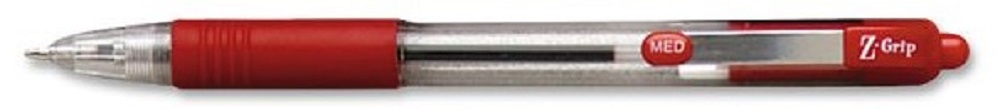 image of: Zebra Z Grip Pen Red