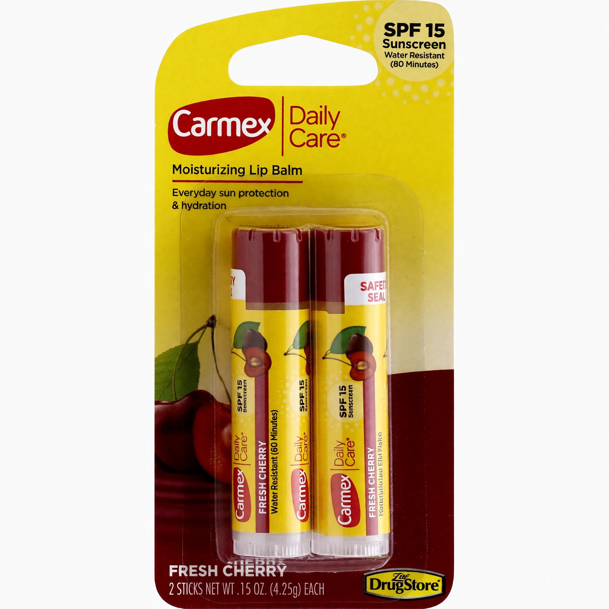 Product image 1 of 1 for Carmex Daily Care cherry lip balm