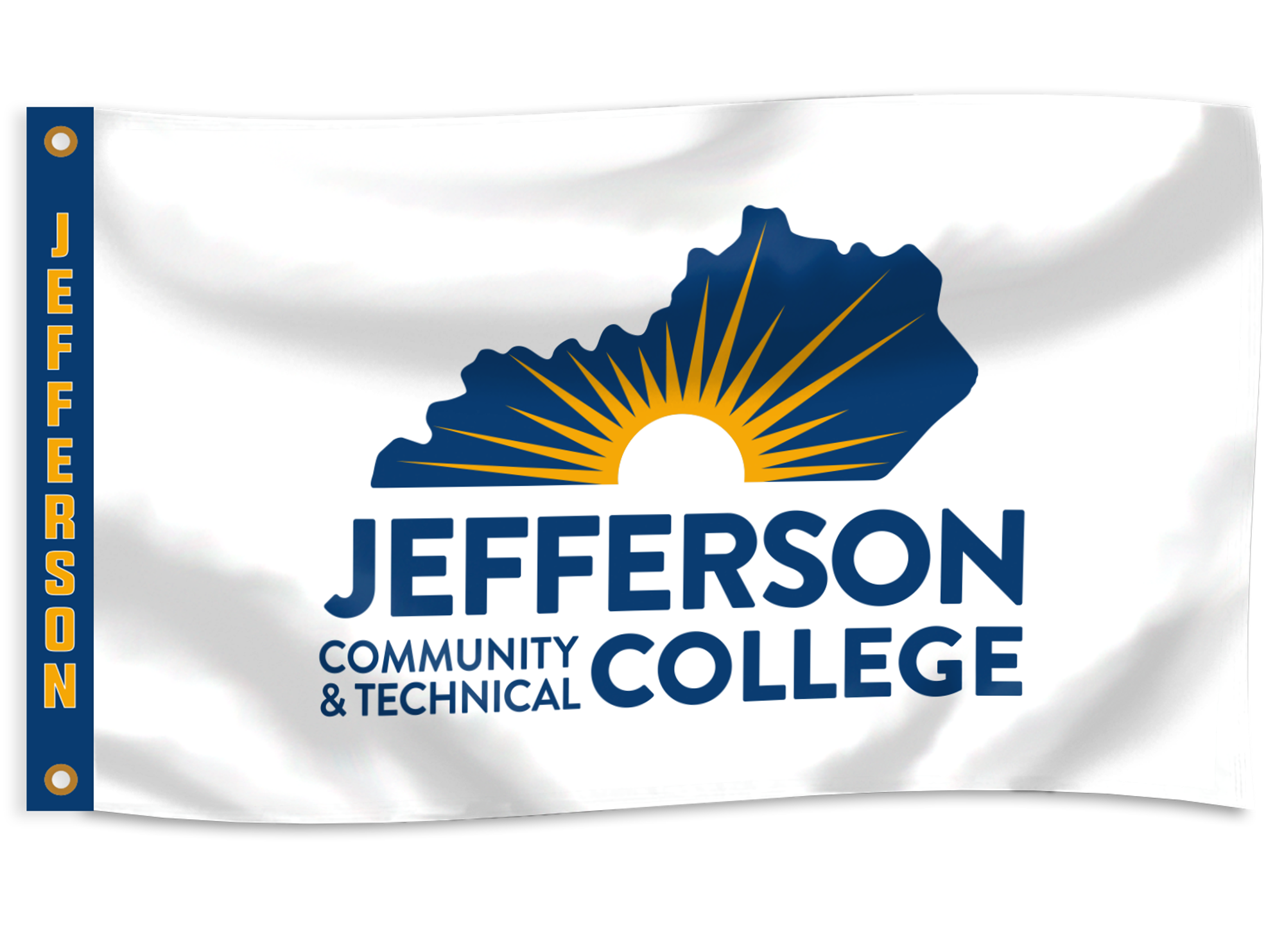 Product image 2 of 2 for KJCTC 3'x5' FLAG SUBWHITE