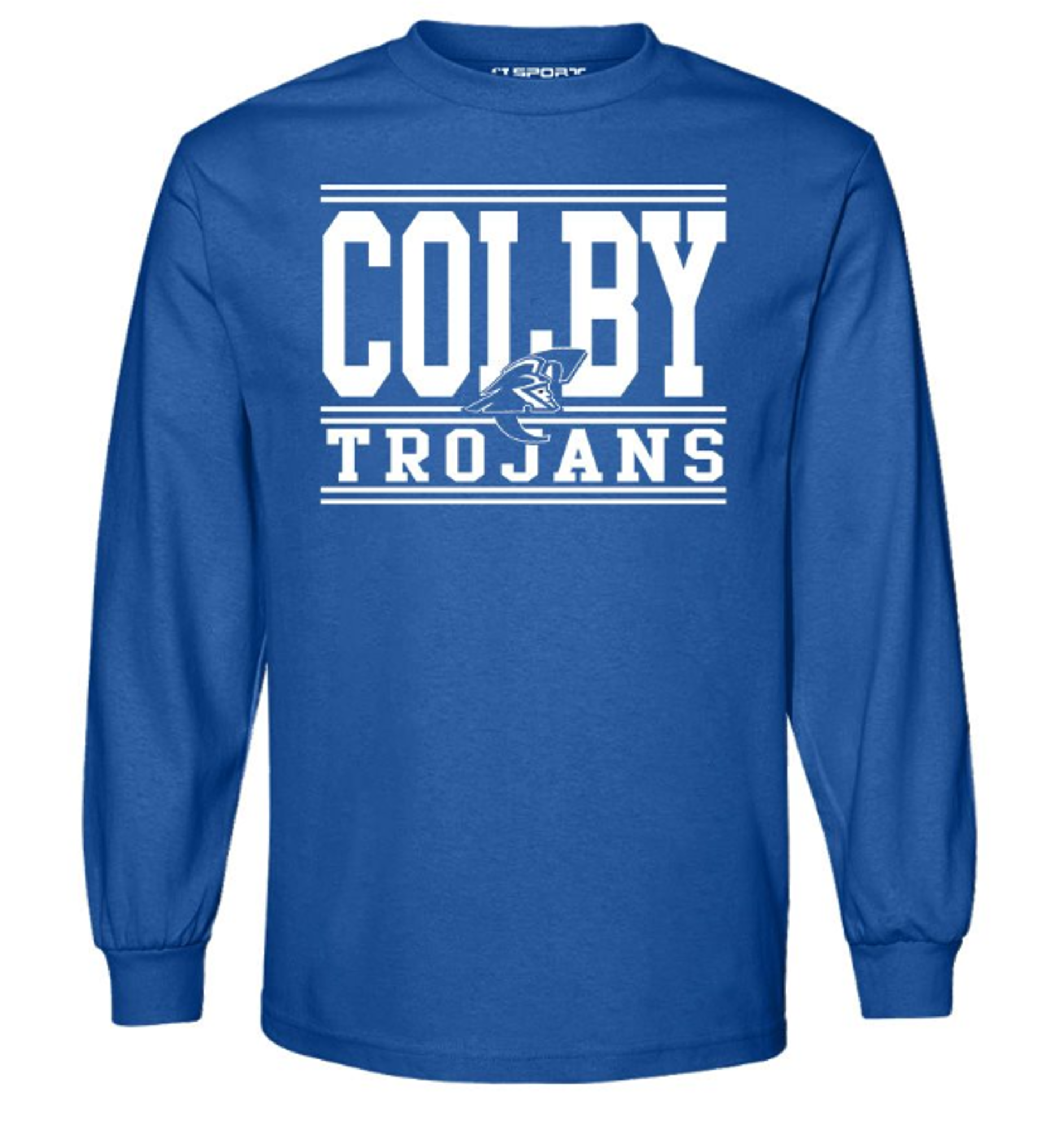 Product image 1 of 1 for Trojan Royal Long Sleeve Tee