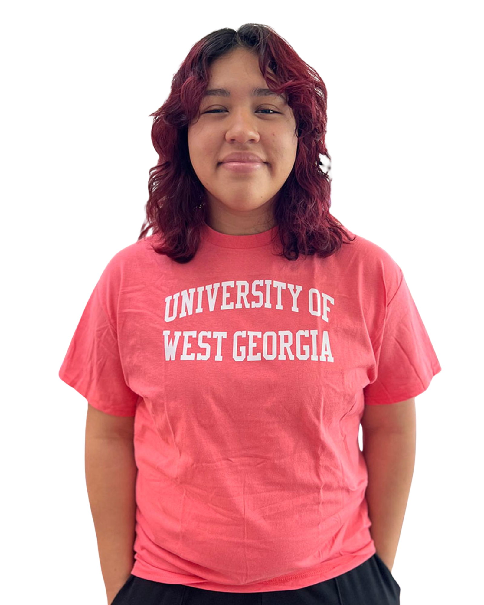 Product image 9 of 15 for UNIV. WEST GA TEXT ROLLED TEE