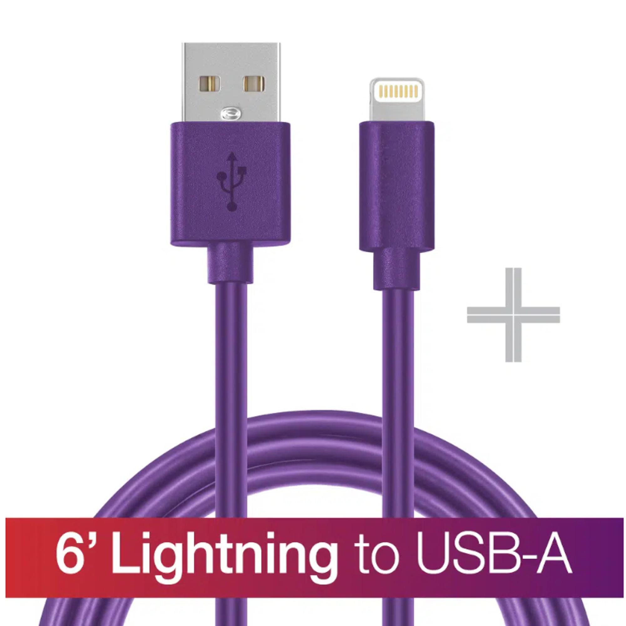 Variant 2 of 2 for Cable USB-A To Lightning 6'