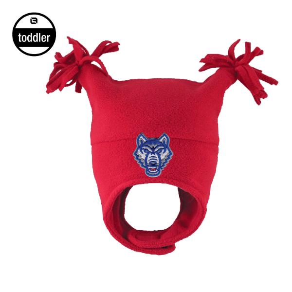 WOLF LOGO ELF TODDLER HAT; $19.99