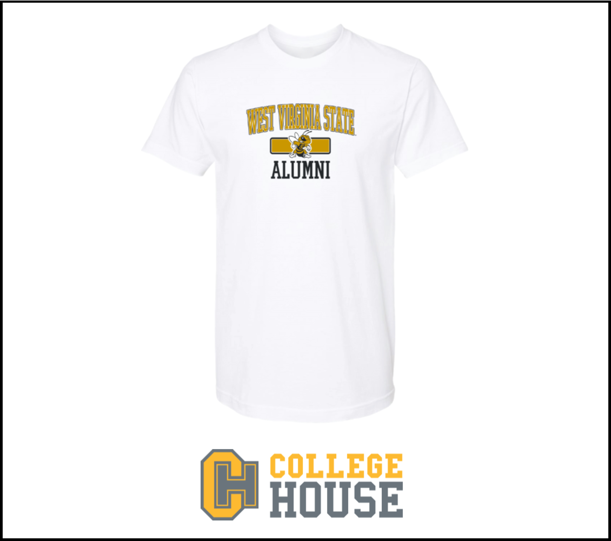 Product image 2 of 2 for Tee - White "Alumni" Crew '25