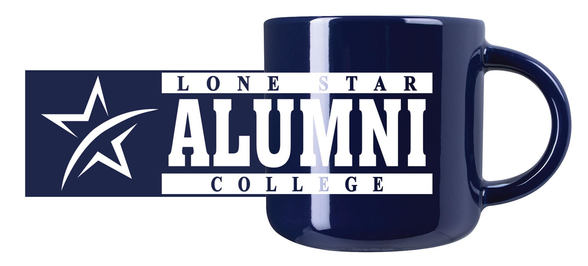 Product image 1 of 1 for Lone Star College 16oz Alumni Townes Mug, Navy