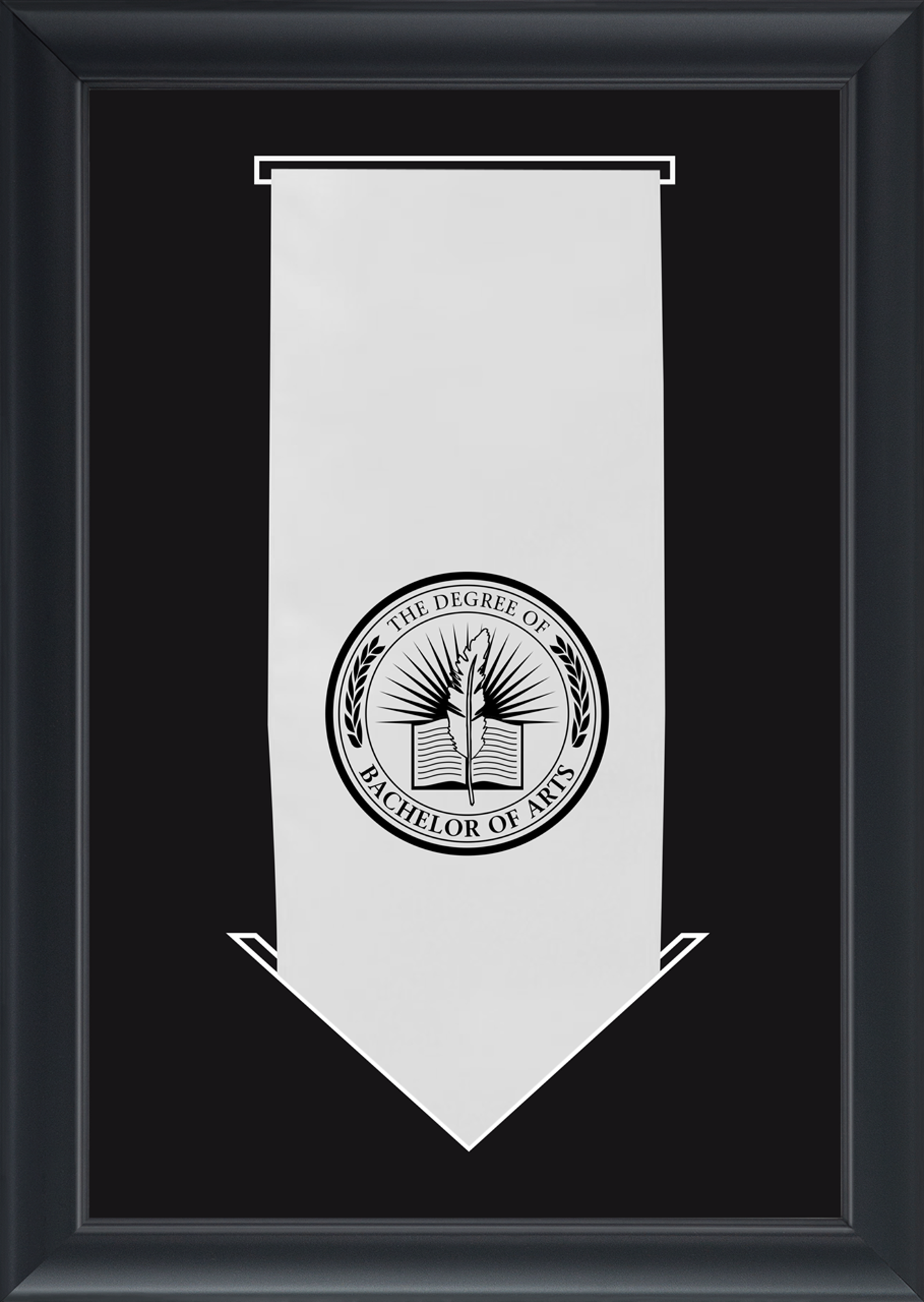 image of: Santa Clara University Graduation Stole Frame