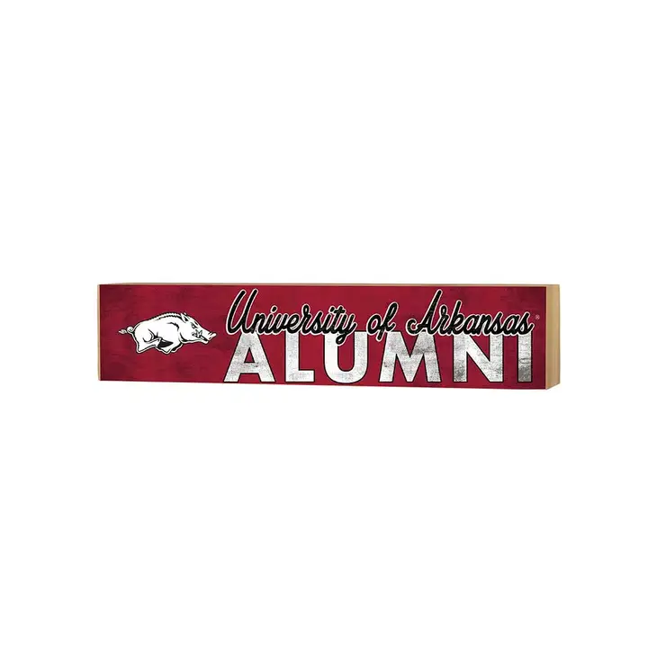 image of: Arkansas Razorbacks Alumni Decor (Block)