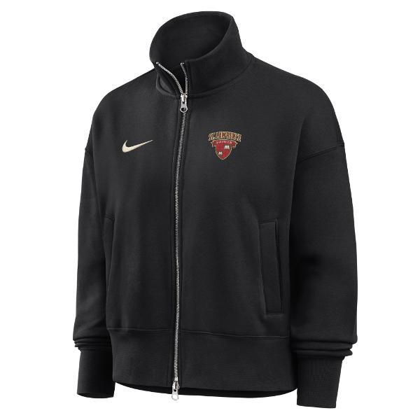Nike Women's Phoenix Fleece Track Jacket black; $100.00