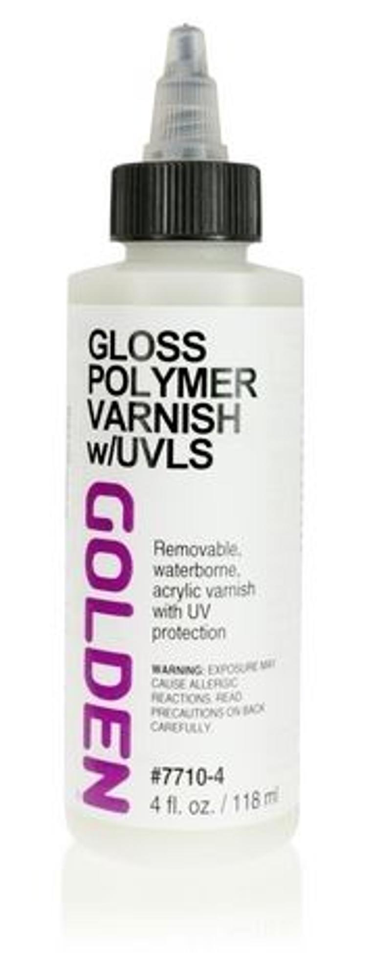 image of: Polymer Acrylic Varnish w/UVLS 4oz Satin/Matte