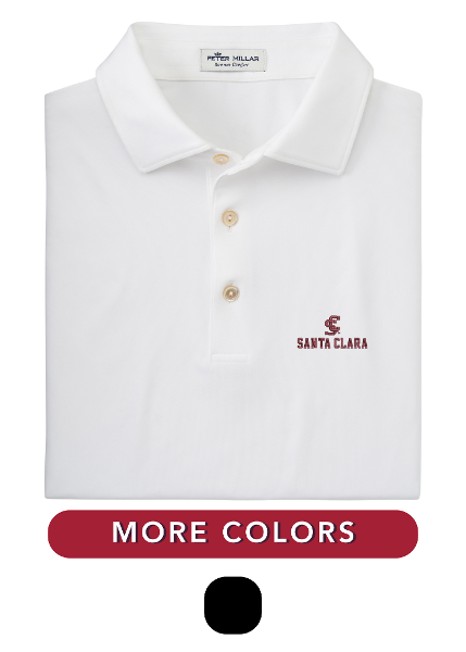 Santa Clara University Peter Millar Solid Jersey Polo; $130.00