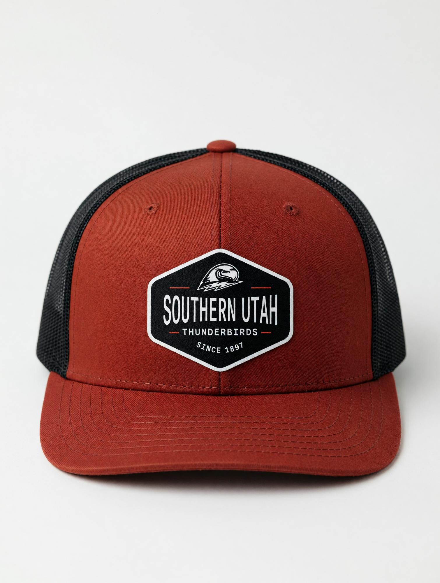 Product image 1 of 1 for CAPX HAT RED/BLACK SOUTHERN UTAH THOR 1897 PATCH