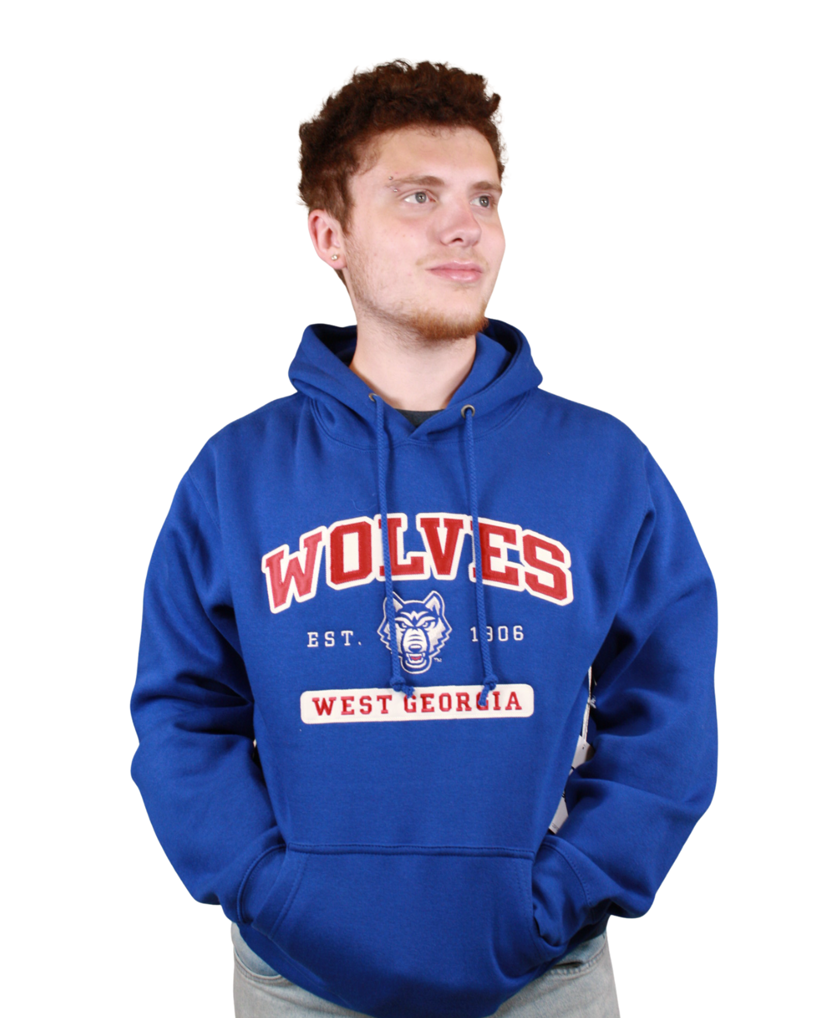 Product image 1 of 5 for EMBROIDERED HOODED SWEATSHIRT (HUEY)