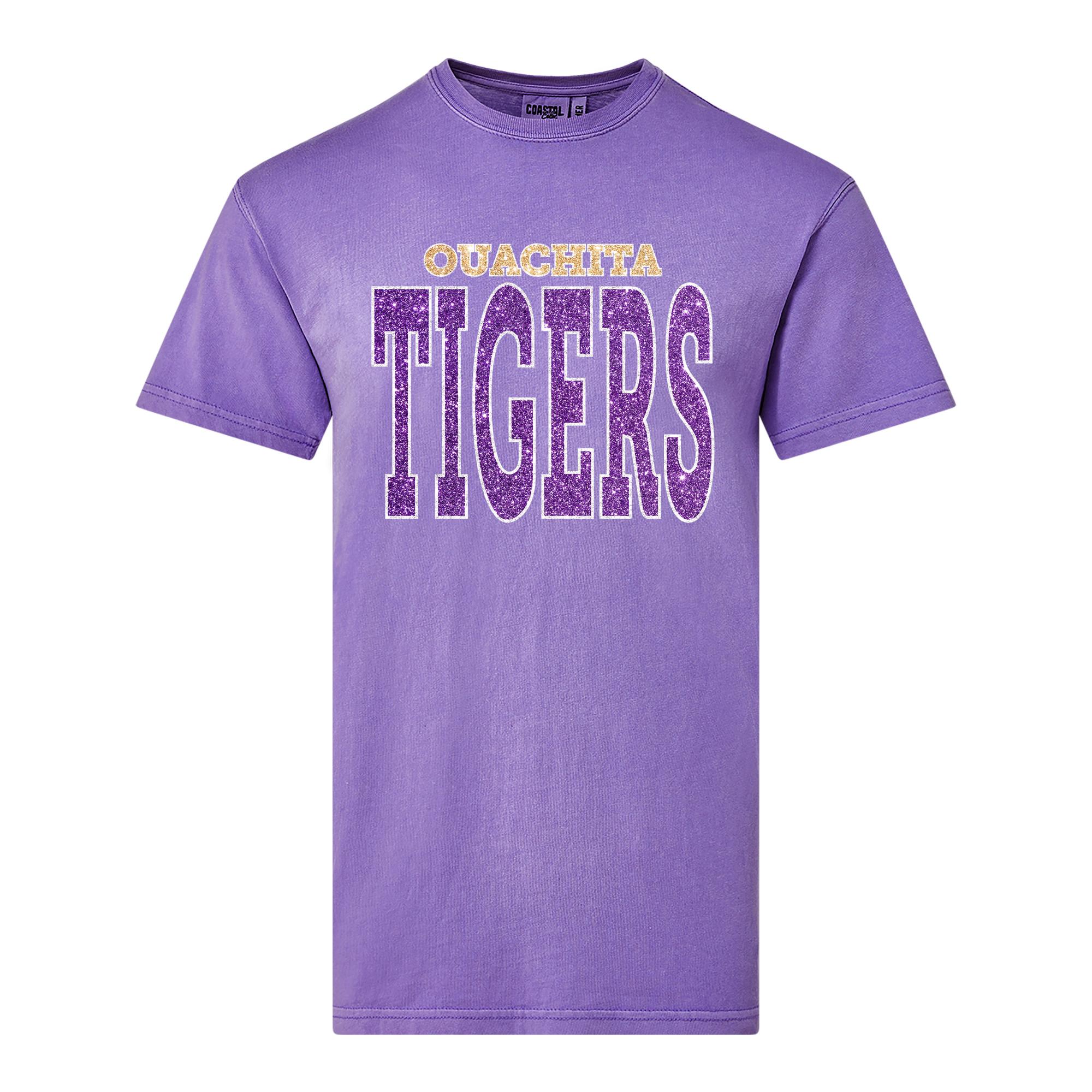 Product image 1 of 1 for Ouachita Tigers Glitter Coastal Color Tee