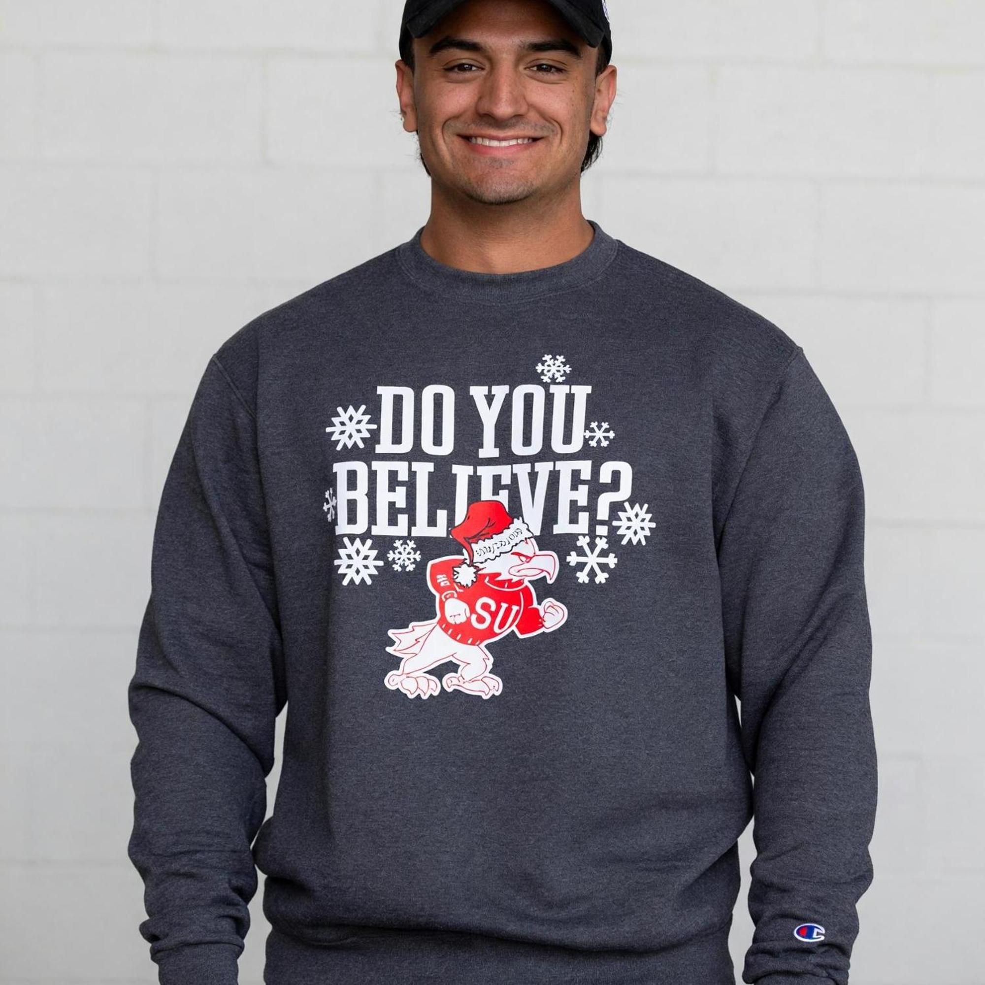Product image 1 of 1 for SUU Fighting Bird Christmas Crew