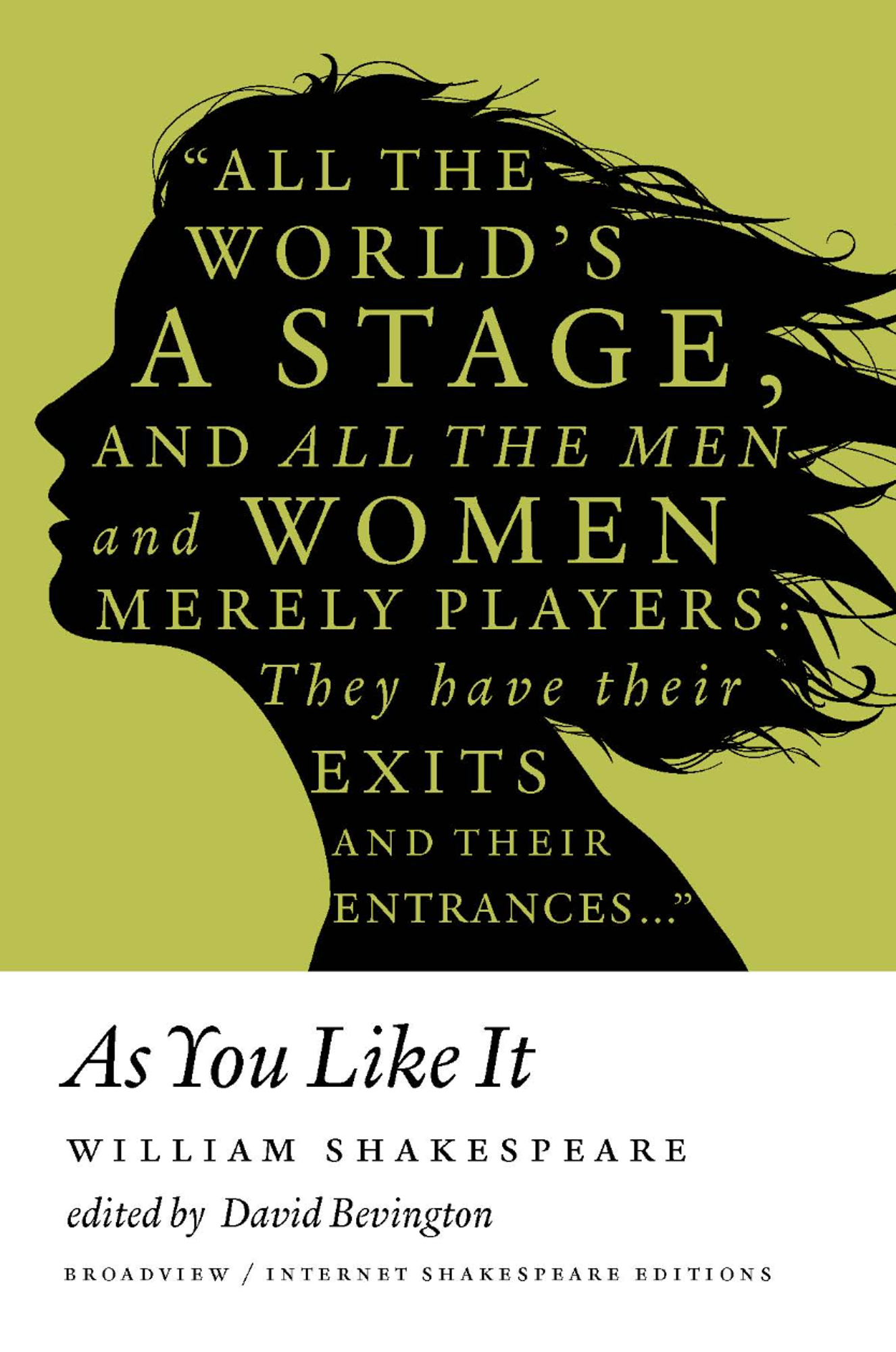 Cover image for AS YOU LIKE IT: A BROADVIEW