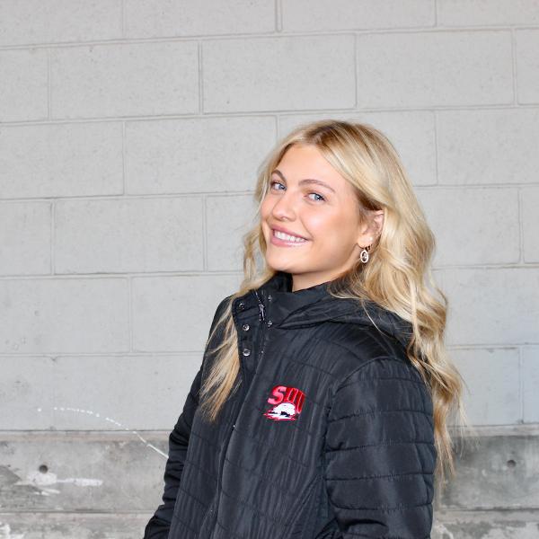 Colosseum Women's Puffer Jacket Black SUU/THOR; $74.00