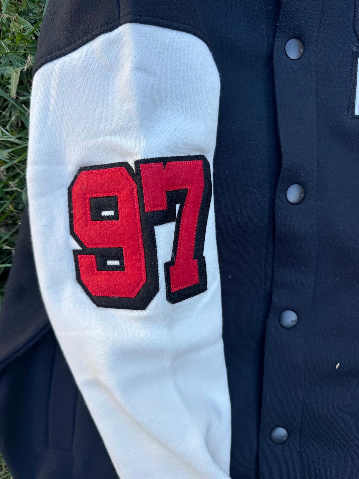 Product image 3 of 4 for CHAMPION FLEECE VARSITY JACKET BLACK SUU