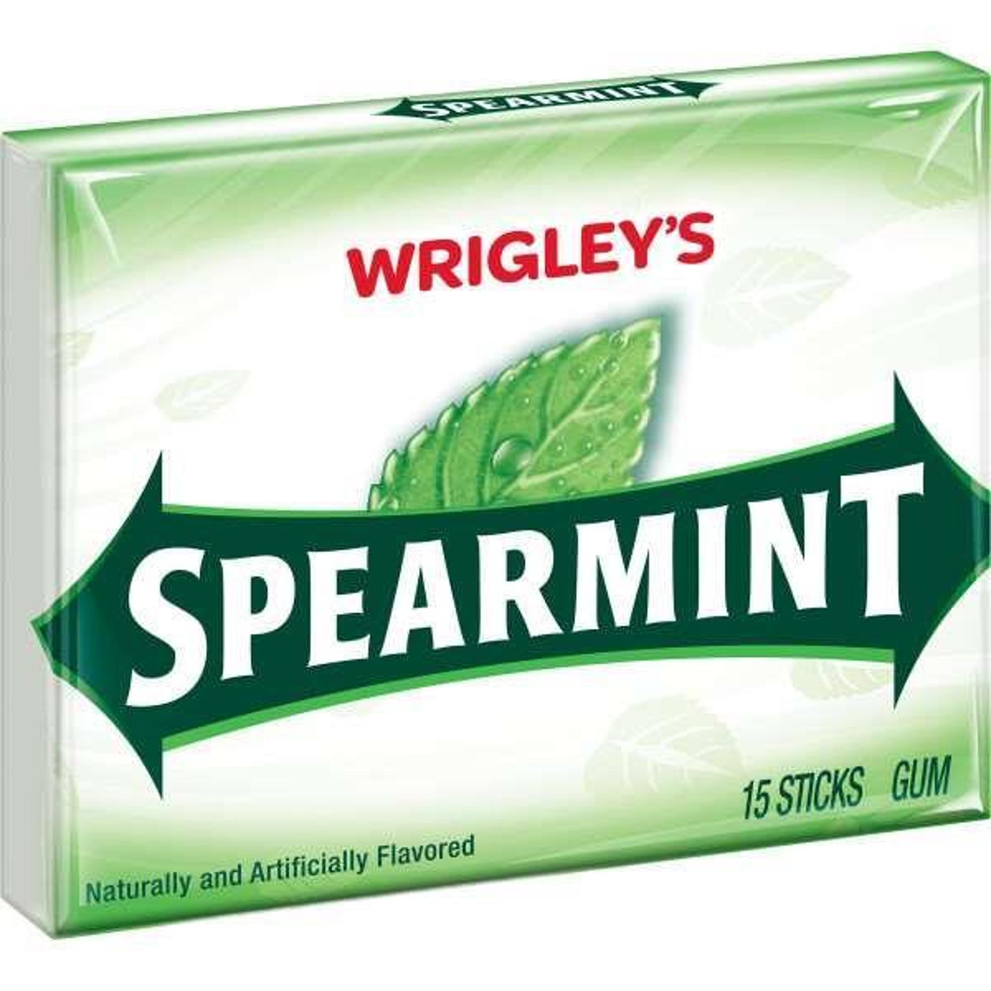 Product image 1 of 1 for Spearmint Gum Wrigley's 15 Stick