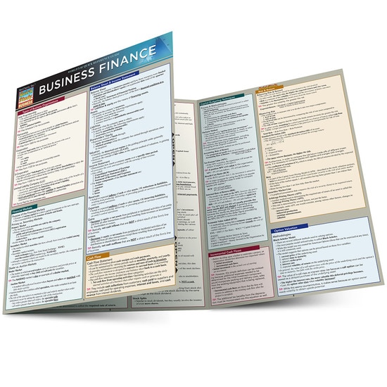 Cover image for BUSINESS FINANCE LAMINATED STUDY GUIDE