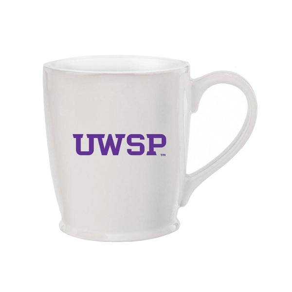 UWSP 16oz Stylish Cafe Mug, White; $15.98