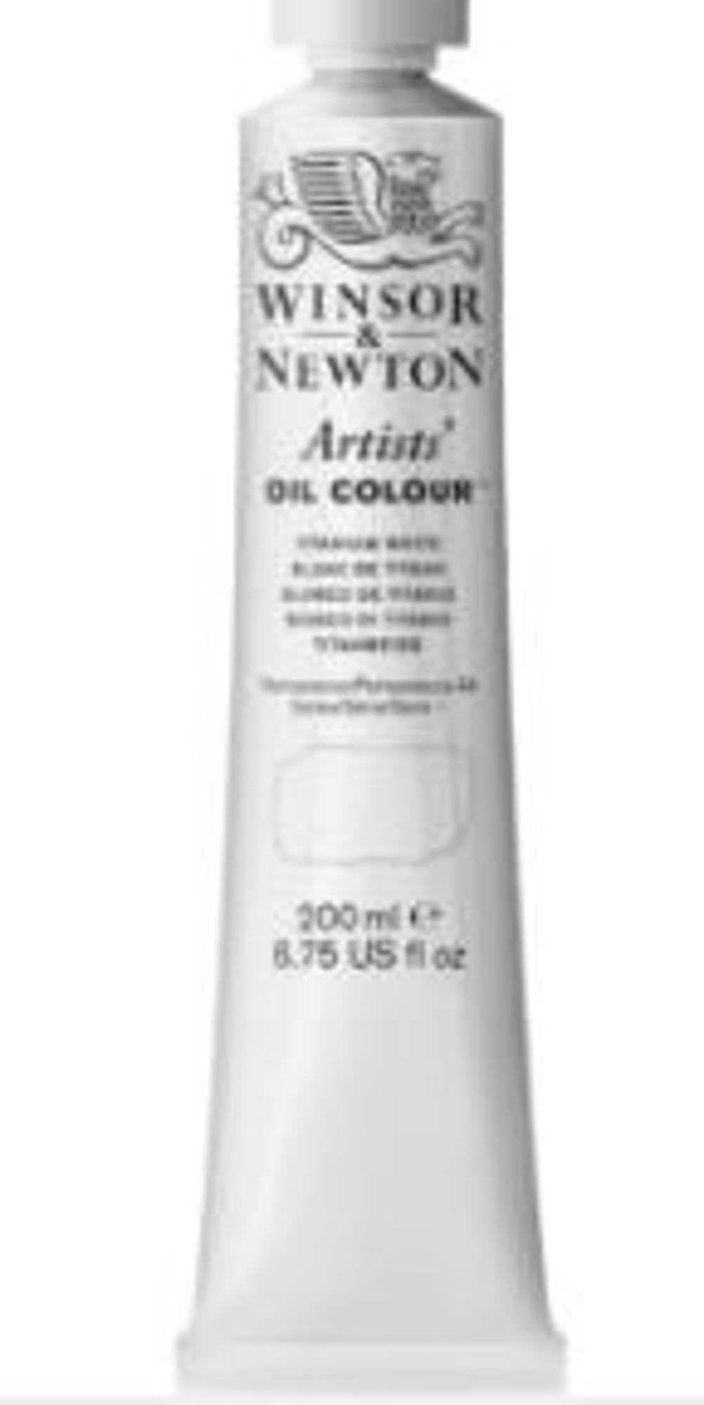 image of: Winsor & Newton Artists Oil Colour Titanium White 200ml