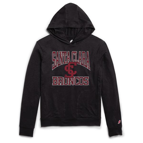 Santa Clara Broncos All Day Hoodie, Black; $74.98