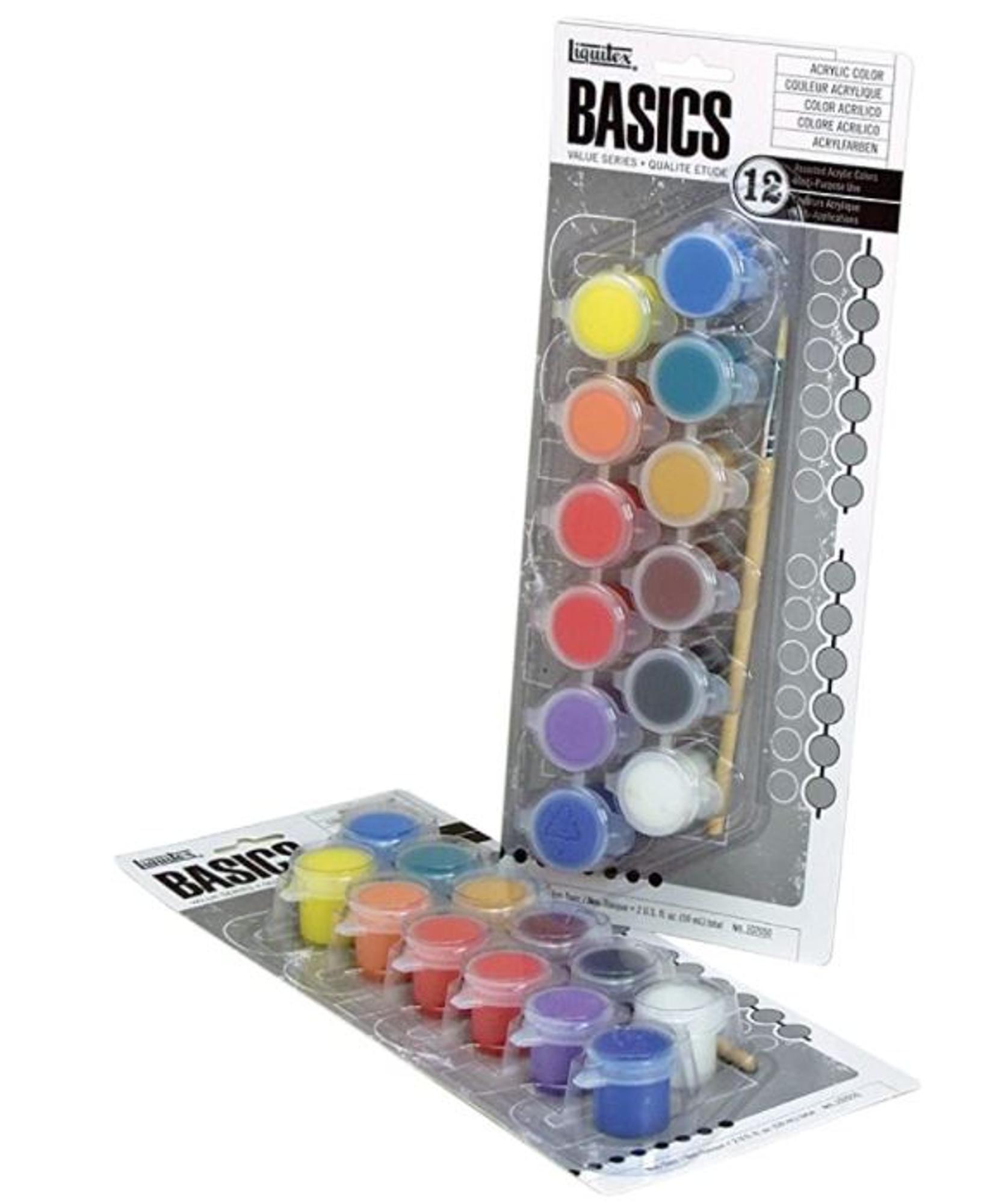 Basics Acrylics Paint Strips Set Rebel Bookstore