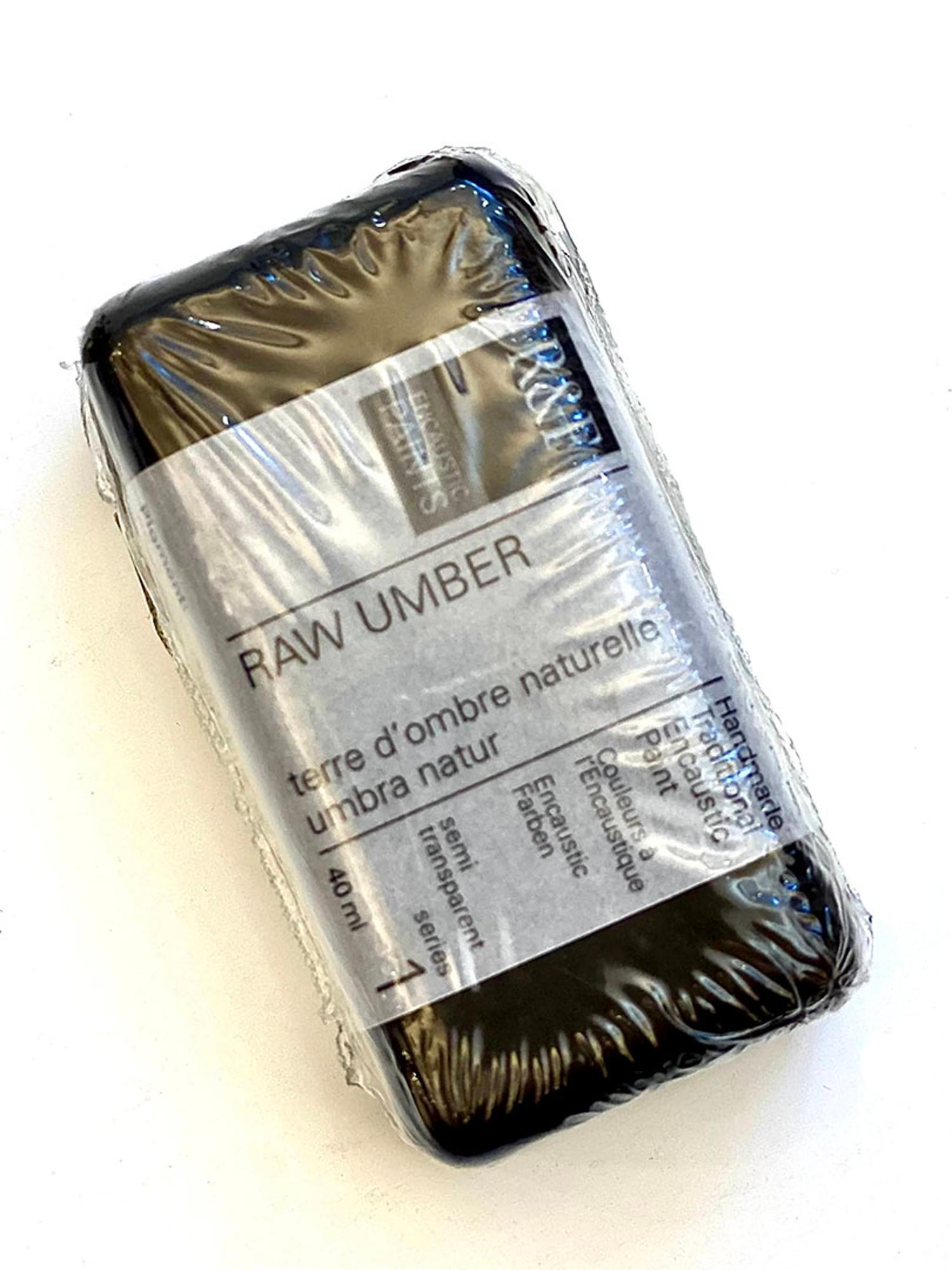 image of: R & f ENCAUSTIC PAINT/RAW UMBER 40 ML