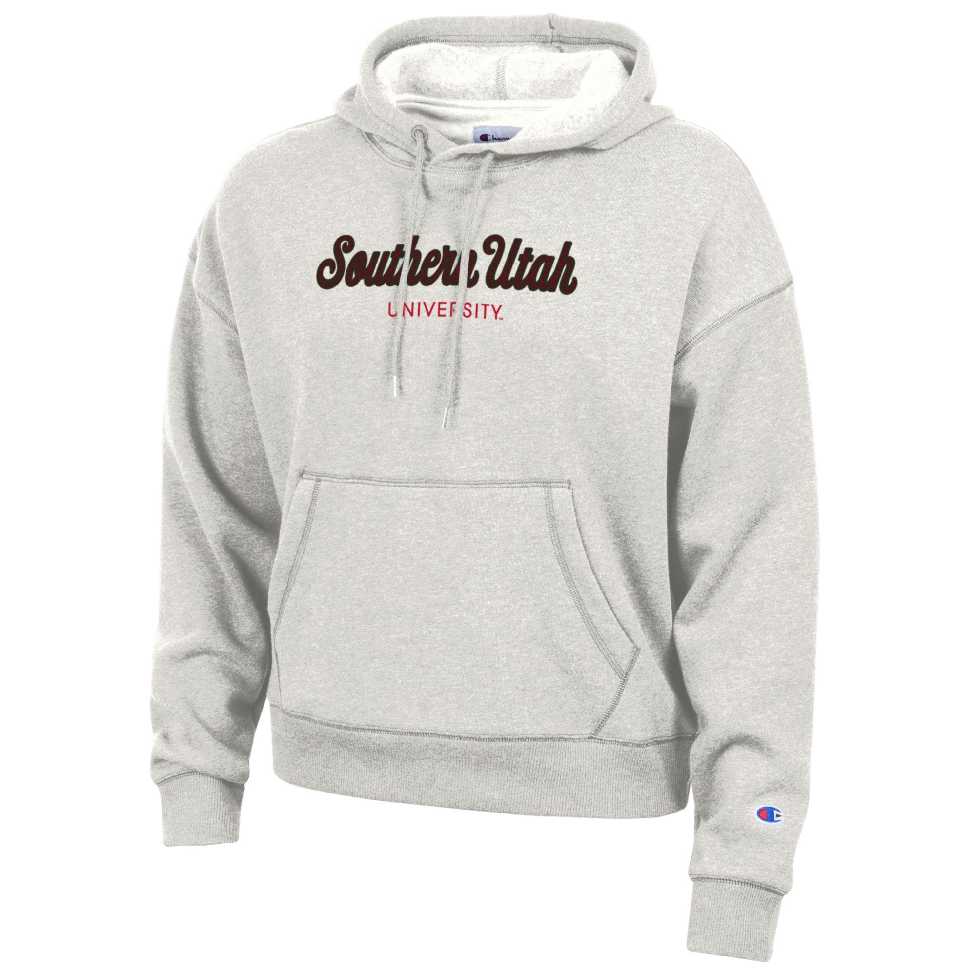 Product image 1 of 1 for CHAMPION WOMENS HOOD PEBBLESTONE SOUTHERN UTAH/UNIVERSITY