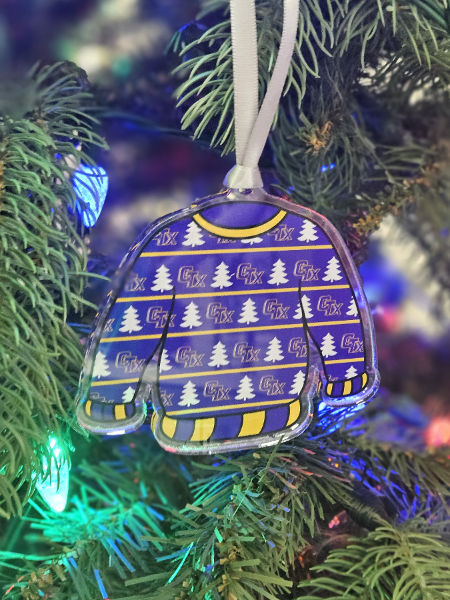 Ugly Sweater Ornament; $6.99