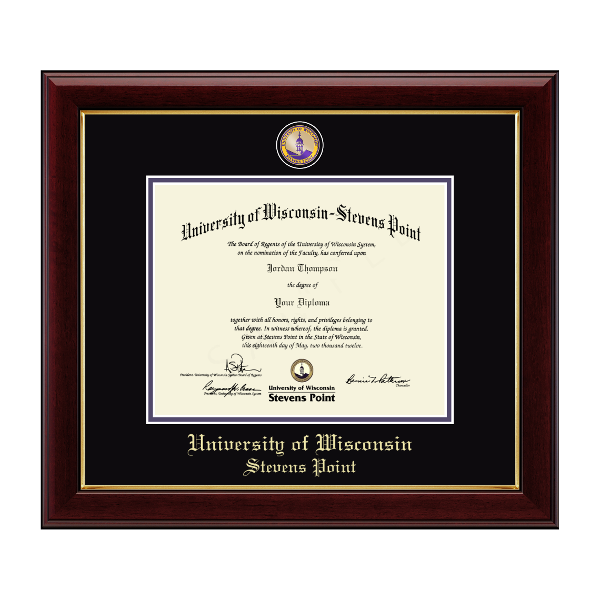 UWSP Masterpiece Medallion Diploma Frame; $199.00