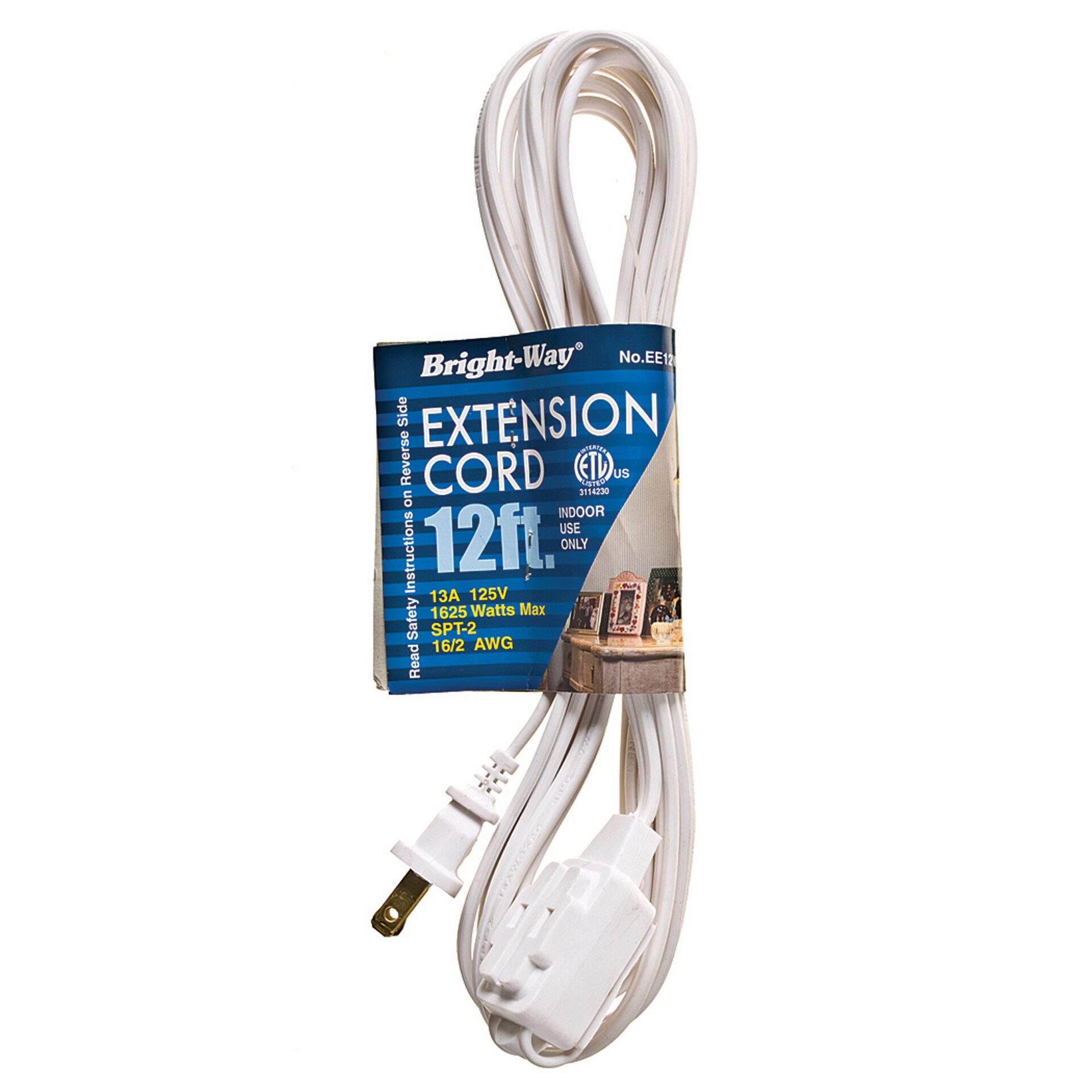 image of: Bright Way 12ft Extension Cord