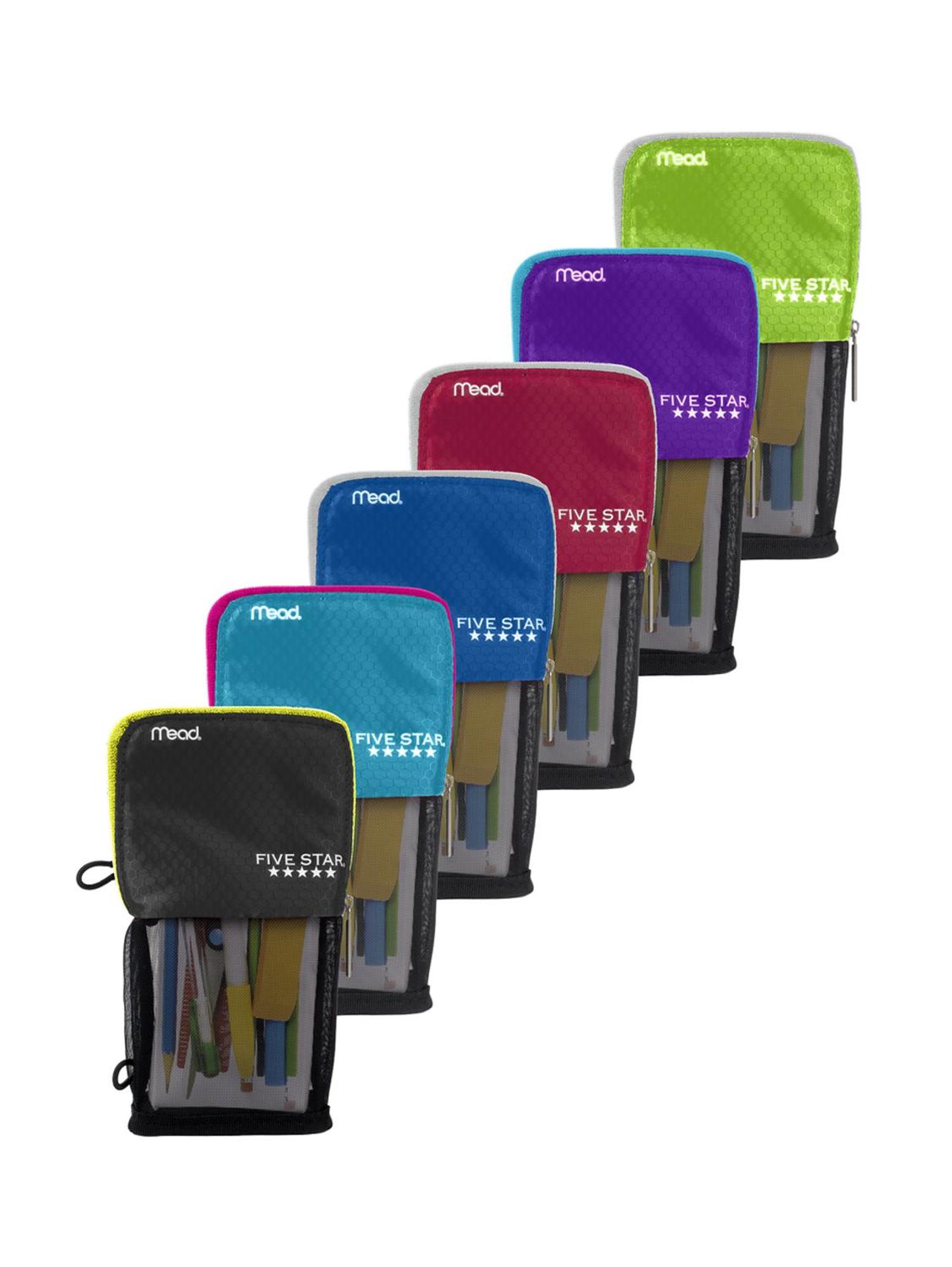 Product image 1 of 1 for Five Star Stand 'n Store Pencil Pouch, Assorted Colors
