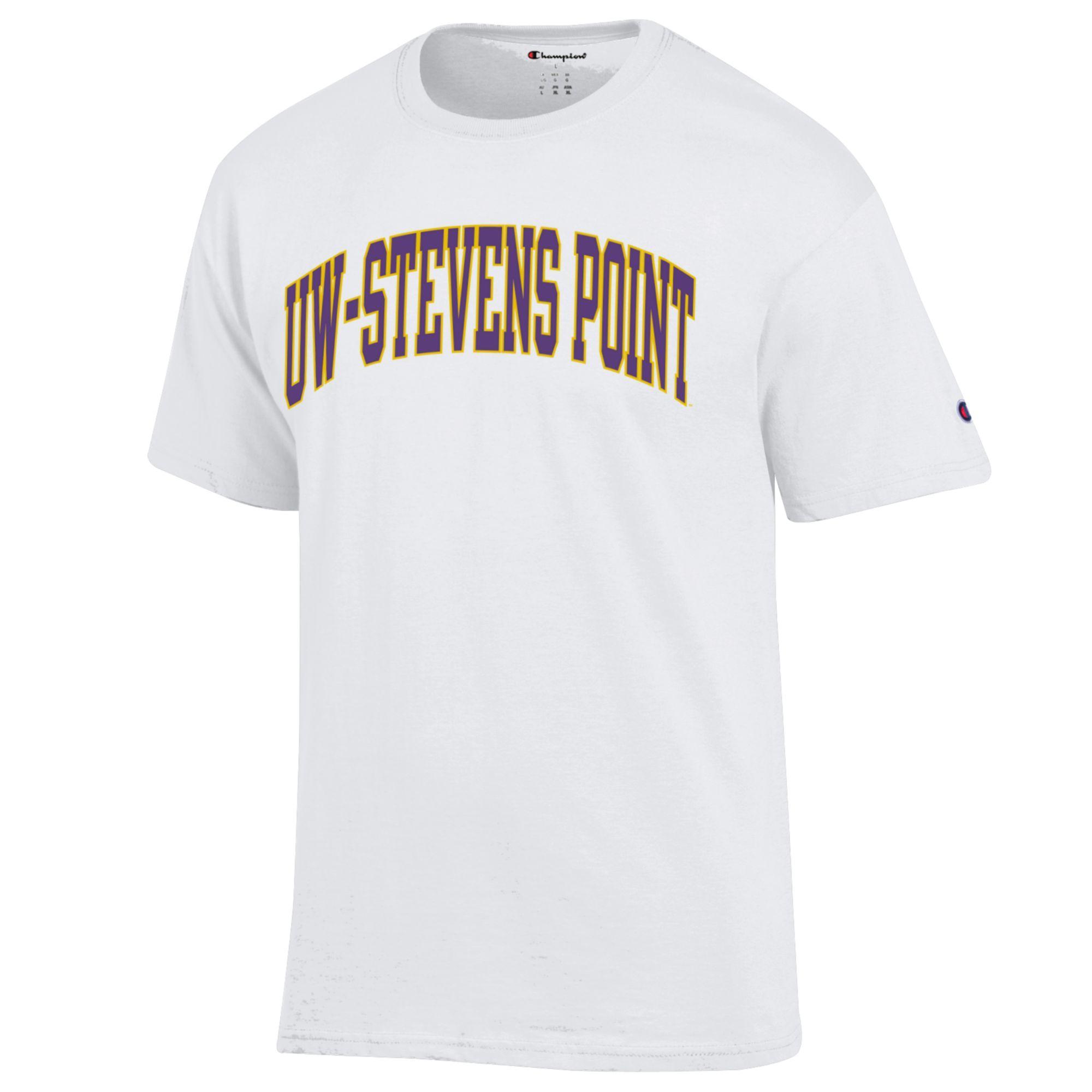 Product image 1 of 1 for UW-Stevens Point Basic Tee Shirt, White