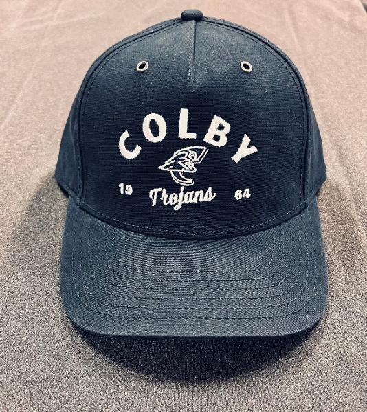 Navy Felt Cap; $22.99