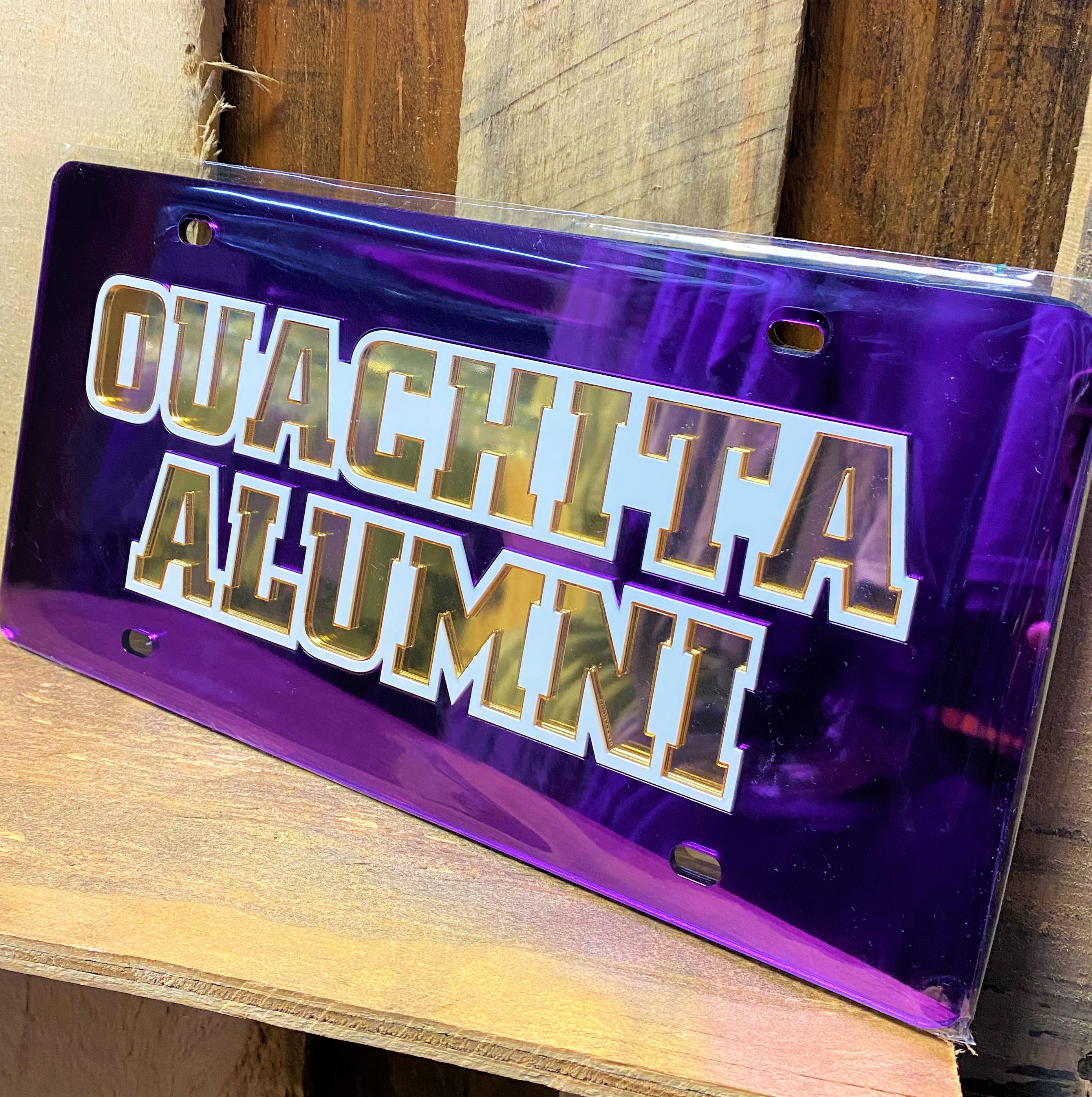 image of: Ouachita Alumni License Plate