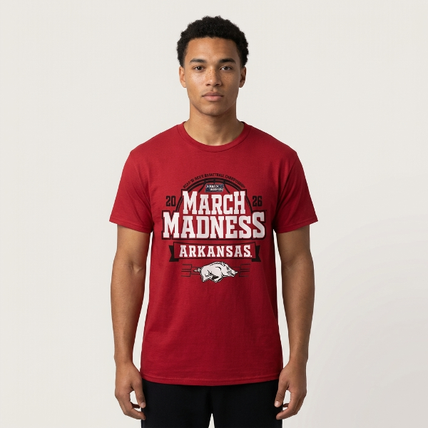 Arkansas Razorbacks March Madness Tee; $34.98