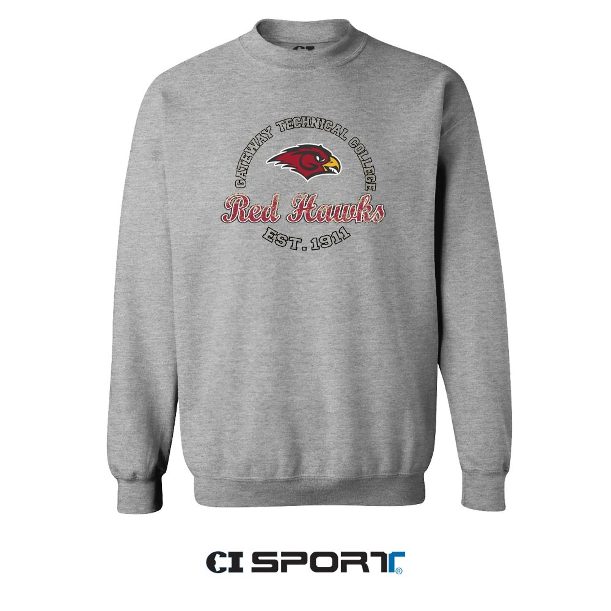 Product image 3 of 3 for CGT CREW Red or Athletic Heather