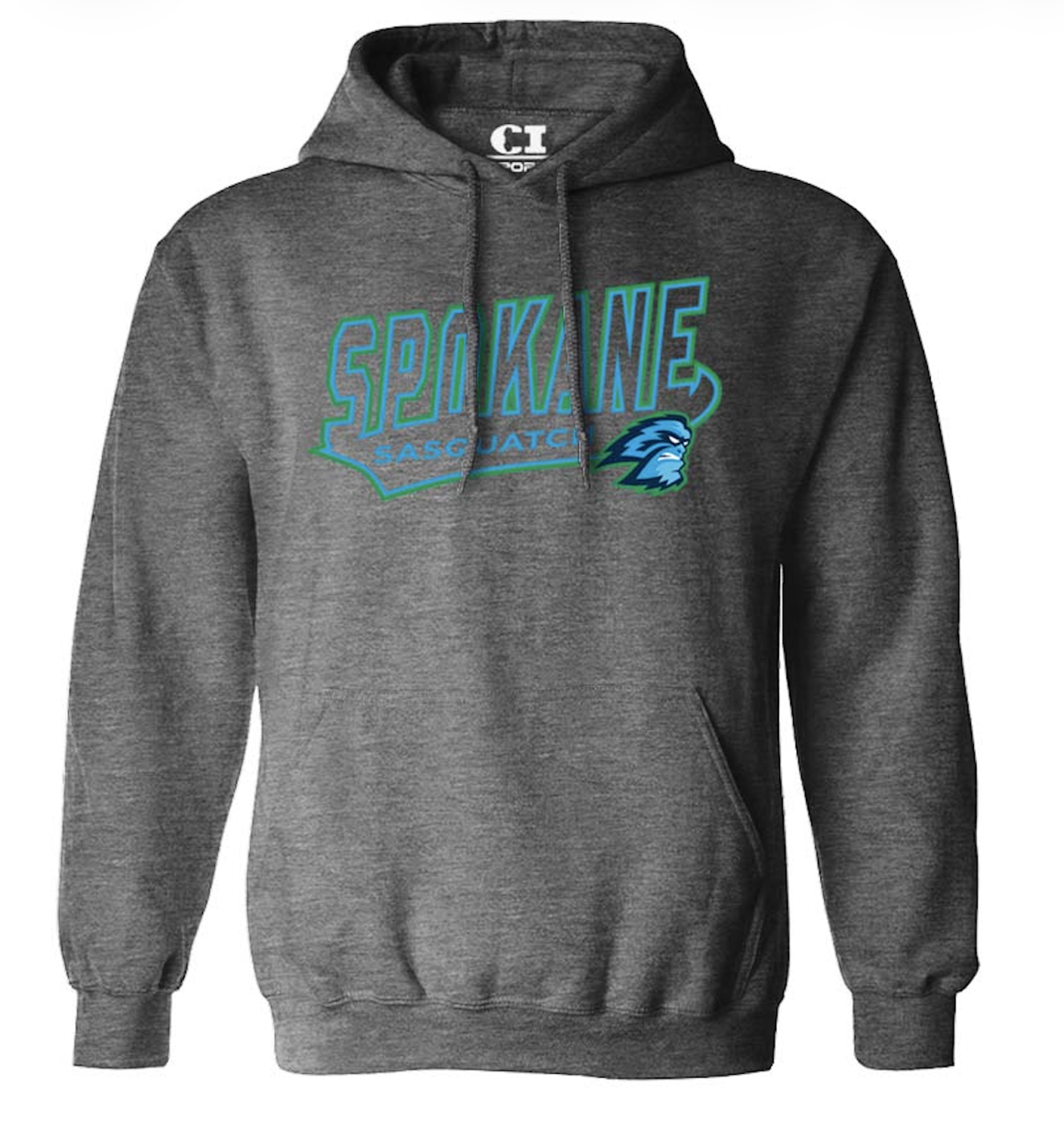 image of: SCC HOODIE SASQUATCH CHAR HTH