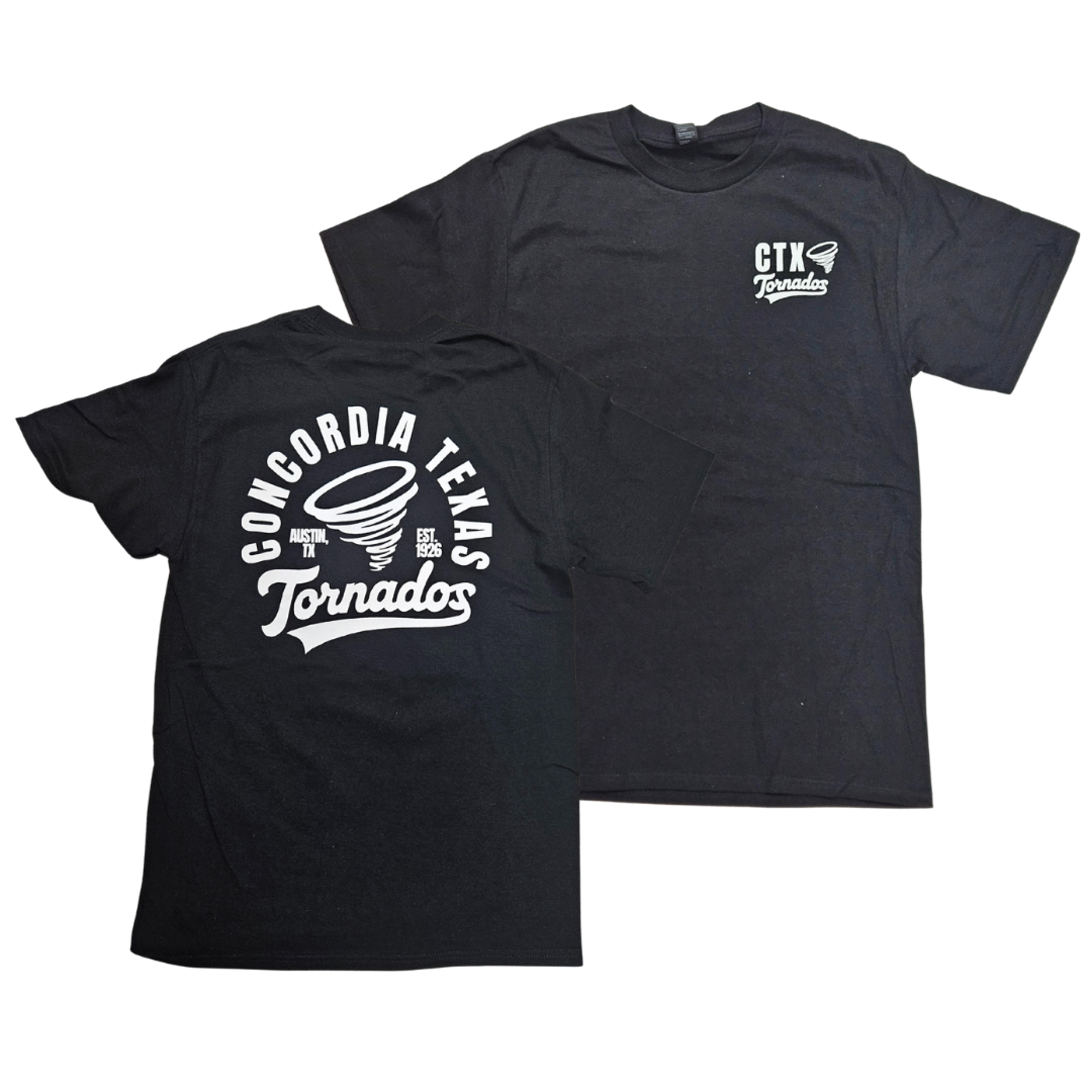 image of: CTX x CBA Tornado Tee Black